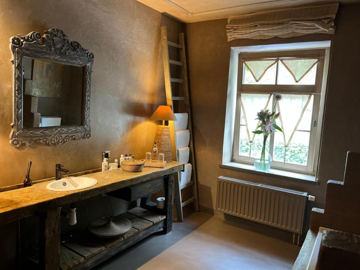 Edouard Garden Cafe Guest Room Durbuy Bagian luar foto