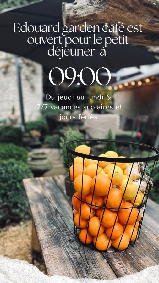 Edouard Garden Cafe Guest Room Durbuy Bagian luar foto